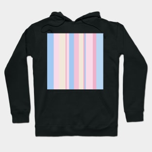 Pastel Color Stripes Hoodie